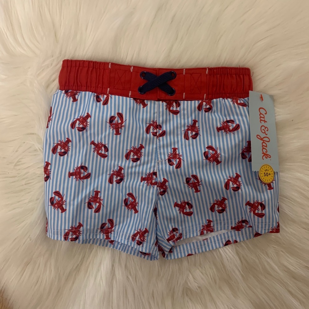 Cat & jack boys swim trunks